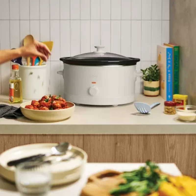 bella 6Qt Manual Slow Cooker, Fits-anywhere™ kitchenware