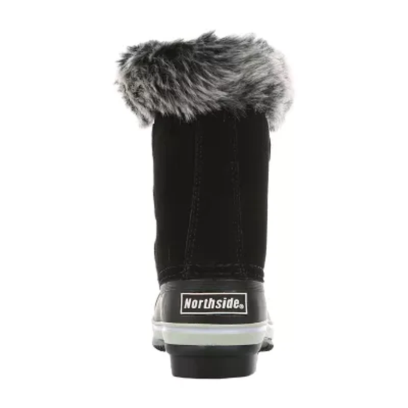 Northside Little & Big Kid Girls Katie Waterproof Insulated Flat Heel Snow Boots
