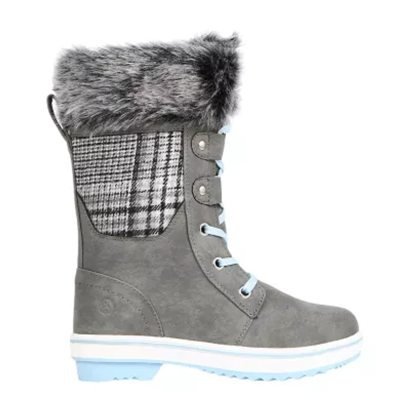 Northside Little & Big Kid Girls Bishop Flat Heel Winter Boots