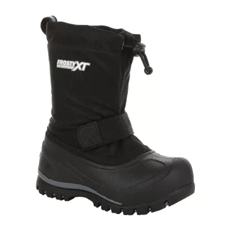 Northside Little & Big Kid Boys Frosty Waterproof Insulated Flat Heel Snow Boots