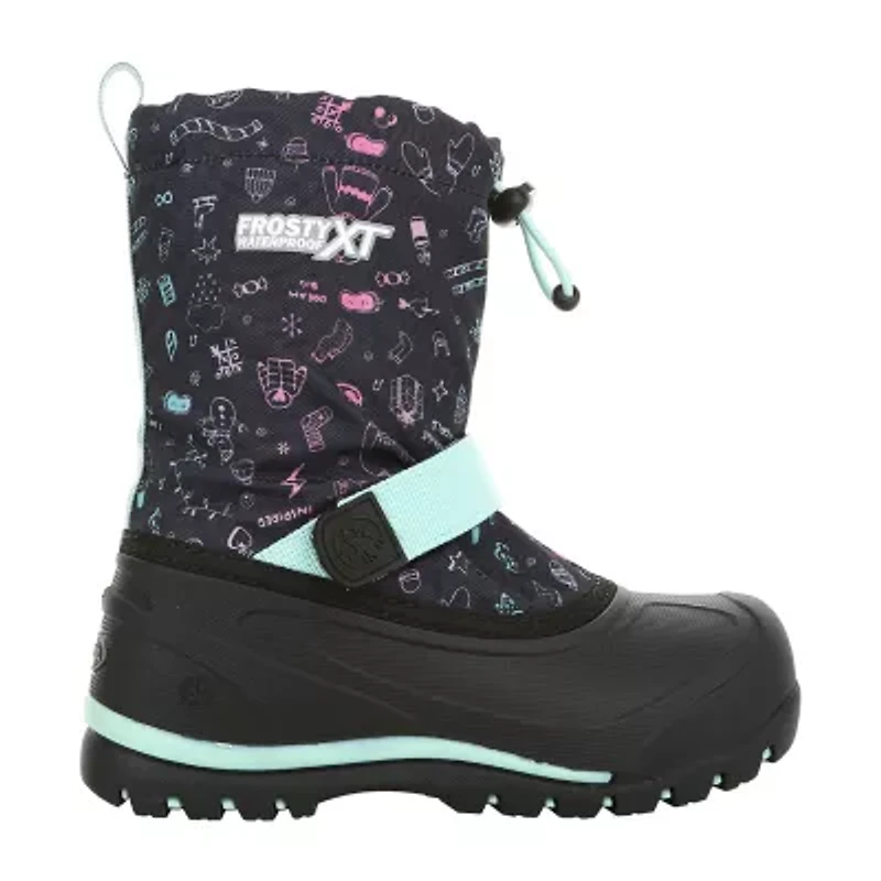 Northside Little & Big Kid Girls Frosty Waterproof Insulated Flat Heel Snow Boots