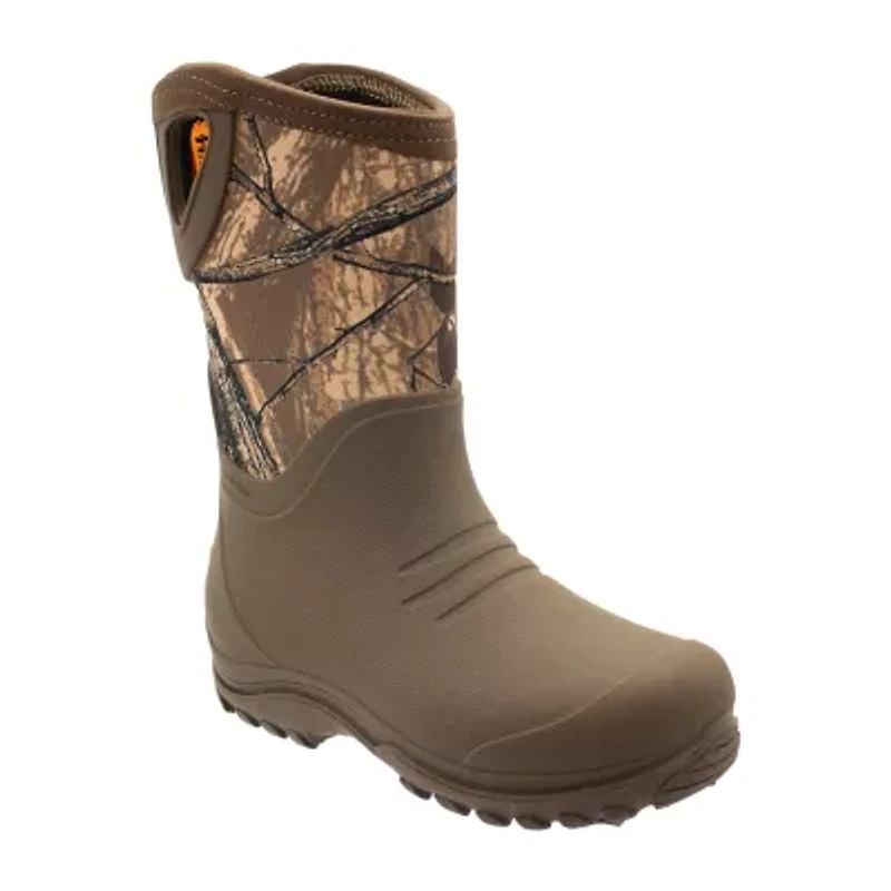 Northside Little & Big Kid Boys Cedarhome Waterproof Insulated Flat Heel Rain Boots