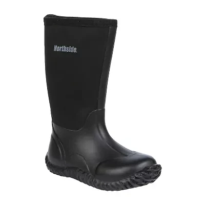 Northside Little & Big Kid Boys Shoshone Falls Waterproof Insulated Flat Heel Rain Boots