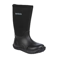 Northside Little & Big Kid Boys Shoshone Falls Waterproof Insulated Flat Heel Rain Boots