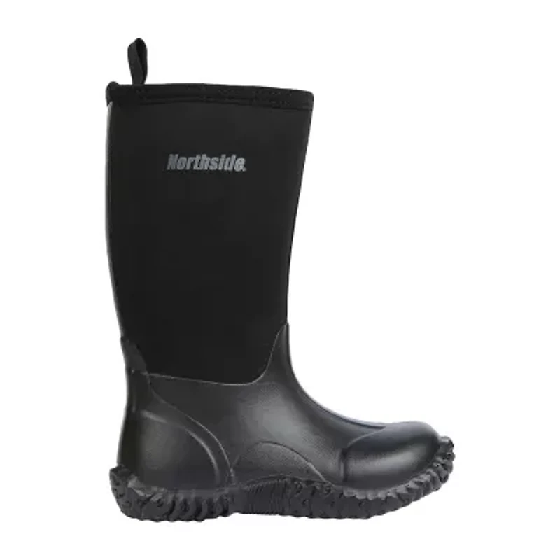 Northside Little & Big Kid Boys Shoshone Falls Waterproof Insulated Flat Heel Rain Boots