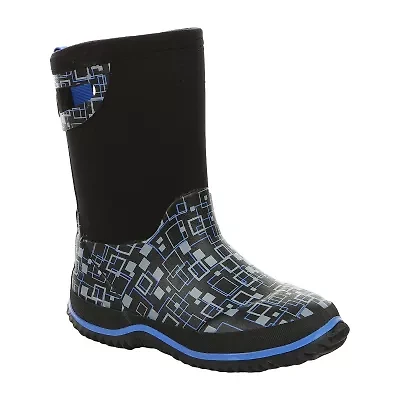 Northside Little & Big Kid Boys Raiden Waterproof Insulated Flat Heel Rain Boots