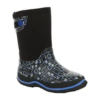 Northside Little & Big Kid Boys Raiden Waterproof Insulated Flat Heel Rain Boots
