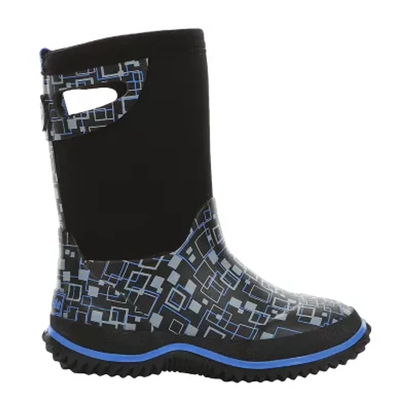 Northside Little & Big Kid Boys Raiden Waterproof Insulated Flat Heel Rain Boots