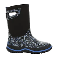 Northside Little & Big Kid Boys Raiden Waterproof Insulated Flat Heel Rain Boots