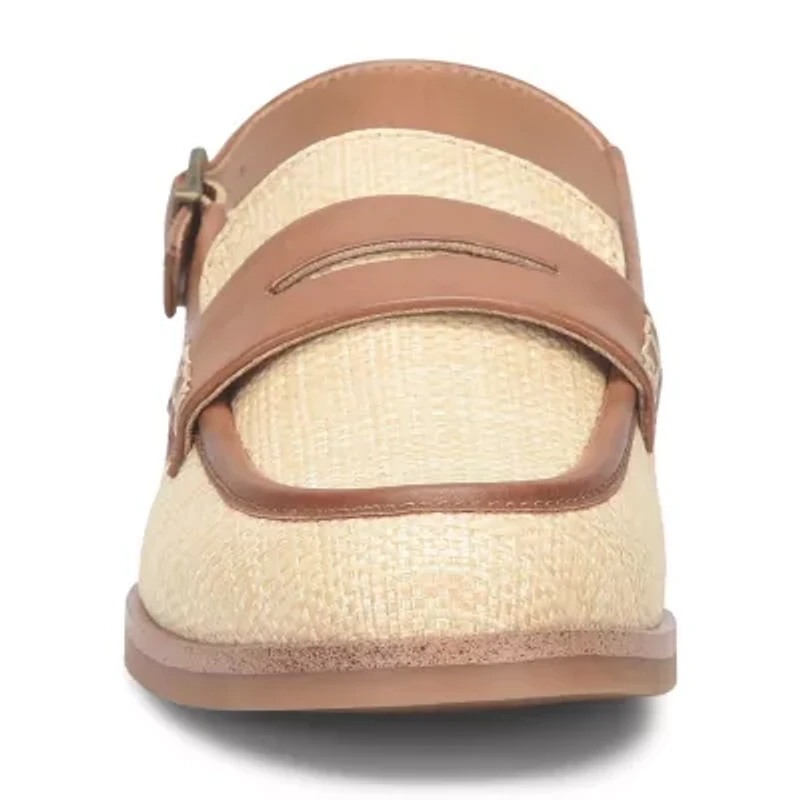 BOC by Born Belle Womens Moc Closed Toe Mules