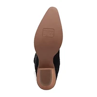 Dingo Womens Movin' On Leather Stacked Heel Cowboy Boots
