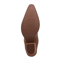 Dingo Womens Tequila Sunrise Suede Stacked Heel Cowboy Boots