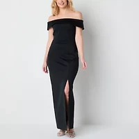 Atelier Danielle Smoothing And Slimming Collection Womens Sleeveless Evening Gown