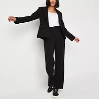 by&by Womens Wide Leg High Rise Juniors Trouser