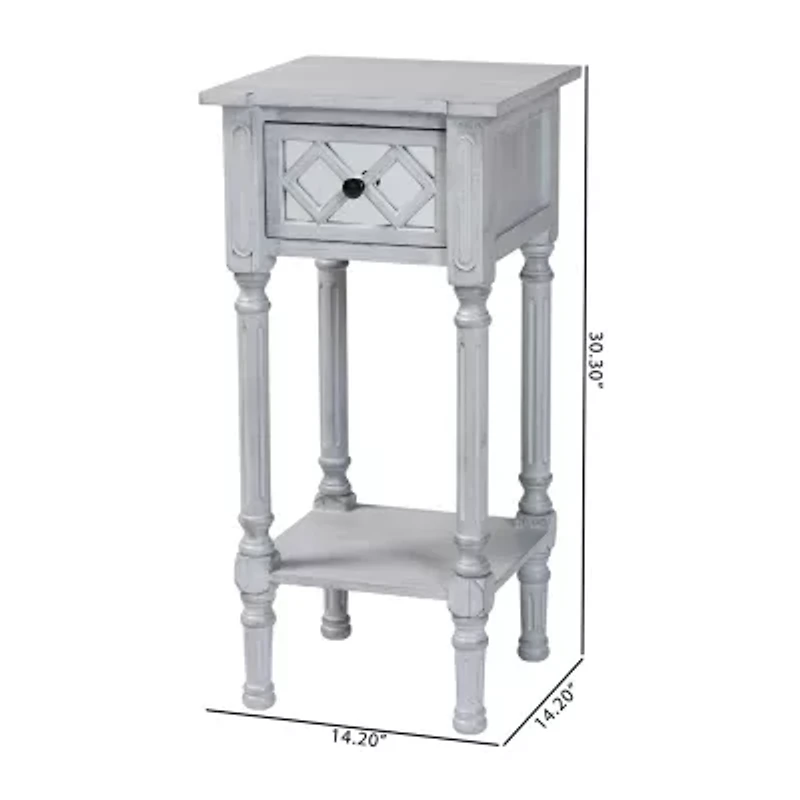 Gellert 1-Drawer End Table