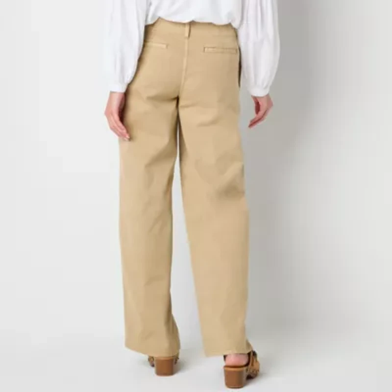 a.n.a Low Rise Slouchy Regular Fit Wide Leg Trouser