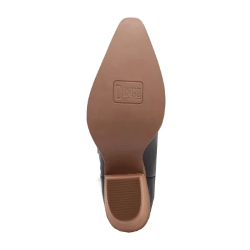 Dingo Womens King Of Clubs Stacked Heel Cowboy Boots