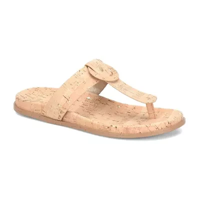 Korks Audie Womens T-Strap Footbed Sandals