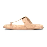 Korks Audie Womens T-Strap Footbed Sandals