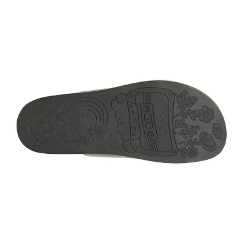 Korks Aurianna Womens Adjustable Strap Footbed Sandals