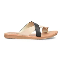 Korks Womens Catarina Toe Ring Strap Flat Sandals