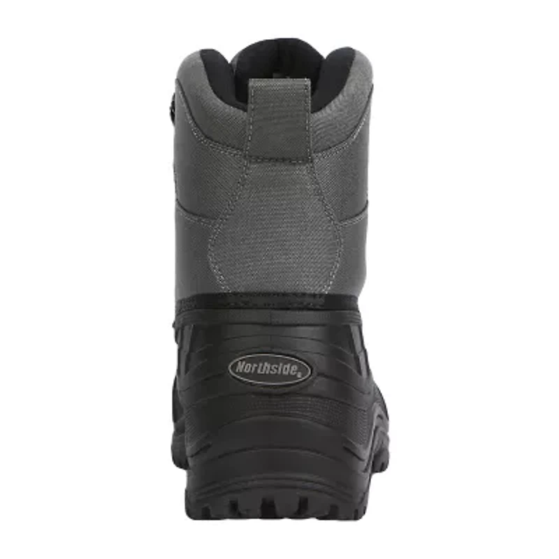 Northside Mens Glacier Peak Snow Boot Insulated Flat Heel Boots