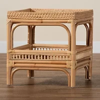 Lombok Rattan End Table