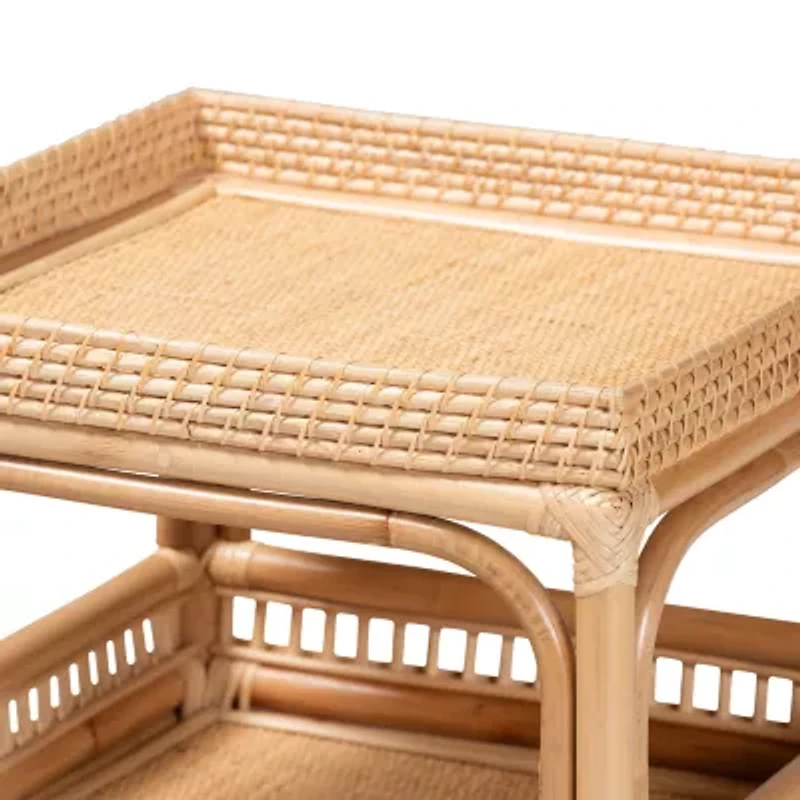Lombok Rattan End Table