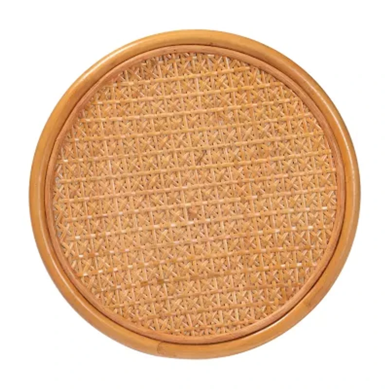 Eldon Rattan End Table