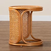 Eldon Rattan End Table