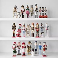 North Pole Trading Co. 14in Shopper Girl African American Christmas Nutcracker
