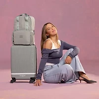 Delsey Paris X Florence By Mills Spin Me Away 20 Inch Hardside Expandable Carry-On Spinner Luggage