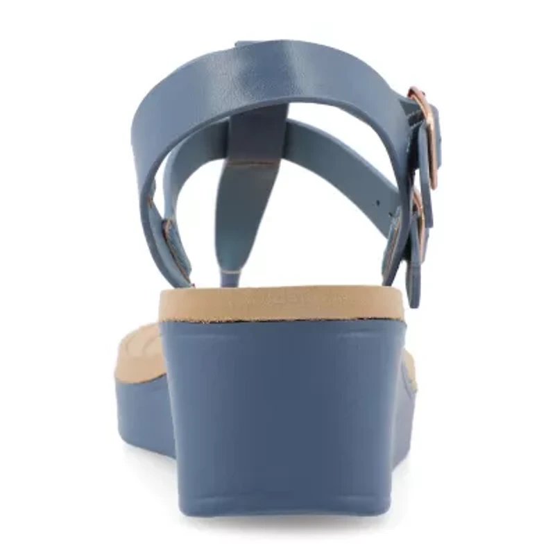 Journee Collection Womens Bianca Wedge Sandals