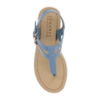 Journee Collection Womens Bianca Wedge Sandals
