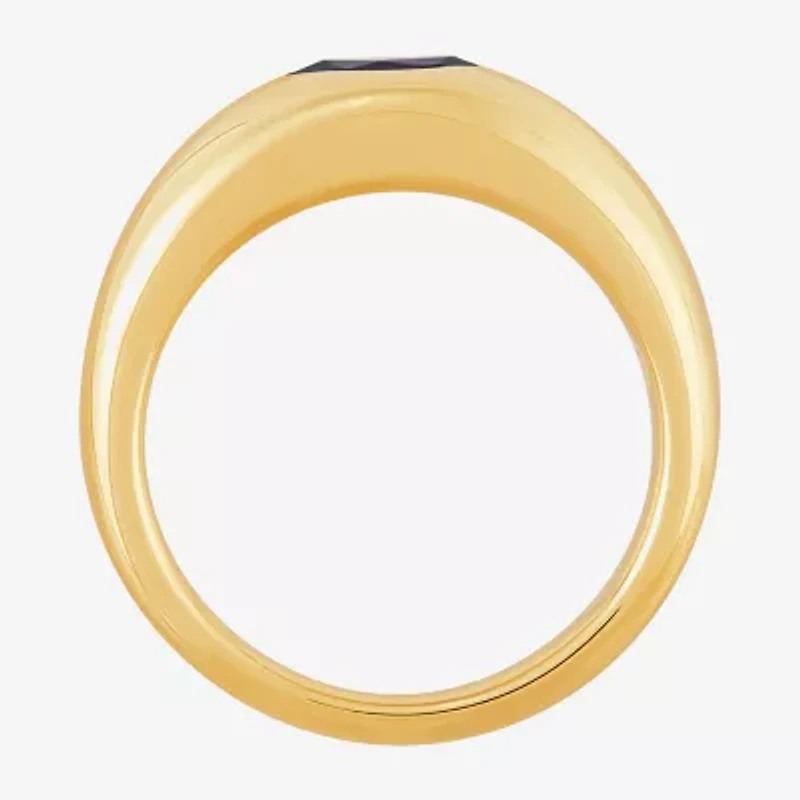 Limited Quantities! Womens 6.5MM Genuine Purple Amethyst 14K Gold Marquise Band