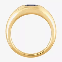 Limited Quantities! Womens 6MM Genuine Blue Sapphire 14K Gold Cushion Band