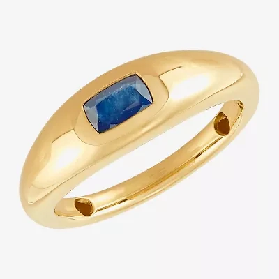 Limited Quantities! Womens 6MM Genuine Blue Sapphire 14K Gold Cushion Band