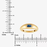 Limited Quantities! Womens 6MM Genuine Blue Sapphire 14K Gold Cushion Band