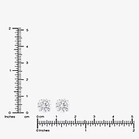 (G-H, Si2) Womens 5 CT. T.W. Lab Grown White Diamond 10K White Gold Round 2-pc. Jewelry Set