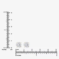 (G-H, Si2) Womens 5 CT. T.W. Lab Grown White Diamond 10K Gold Round 2-pc. Jewelry Set