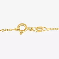 Cross (F, Si2) Mens 3/4 CT. T.W. Lab Grown White Diamond 14K Gold Over Silver Cross 18 Inch Pendant Necklace