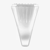 F, Si2 Mens 1 1/2 CT. T.W. Lab Grown White Diamond Sterling Silver Cluster Fashion Ring