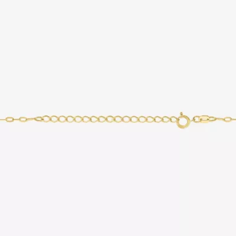 Butterfly (Gh / Si2 I1) Womens 1/10 CT. T.W. Lab Grown White Diamond 14K Gold Over Silver Butterfly 16 Inch Pendant Necklace