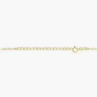 Butterfly (Gh / Si2 I1) Womens 1/10 CT. T.W. Lab Grown White Diamond 14K Gold Over Silver Butterfly 16 Inch Pendant Necklace