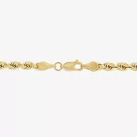 Limited Quantities! Womens 14K Gold 20 Inch Rope Chain Necklace