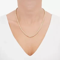 Limited Quantities! Womens 14K Gold 20 Inch Rope Chain Necklace