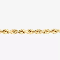 Limited Quantities! Womens 14K Gold 20 Inch Rope Chain Necklace