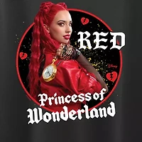 Disney Collection Little & Big Kid Girls Round Neck Short Sleeve Descendants Graphic T-Shirt