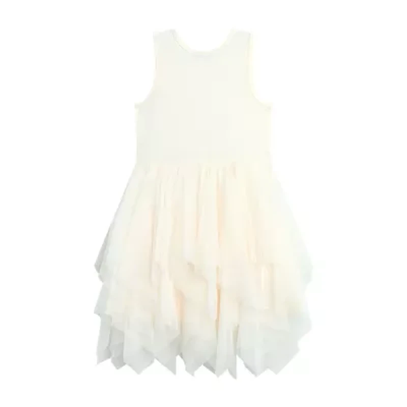 Knit Works Little Girls Floral 2-pc. Dress Set