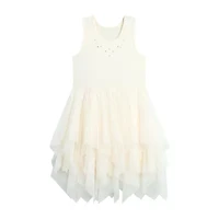 Knit Works Little Girls Floral 2-pc. Dress Set